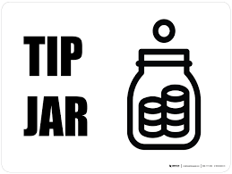 20$ Tip jar